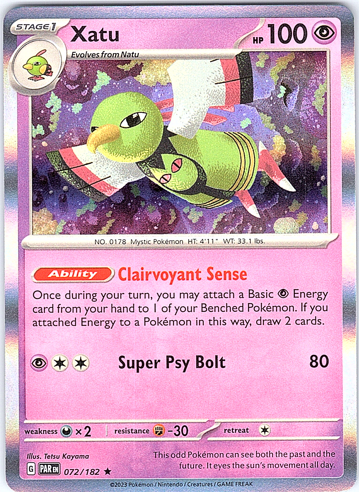 Xatu #072/182 — Paradox Rift