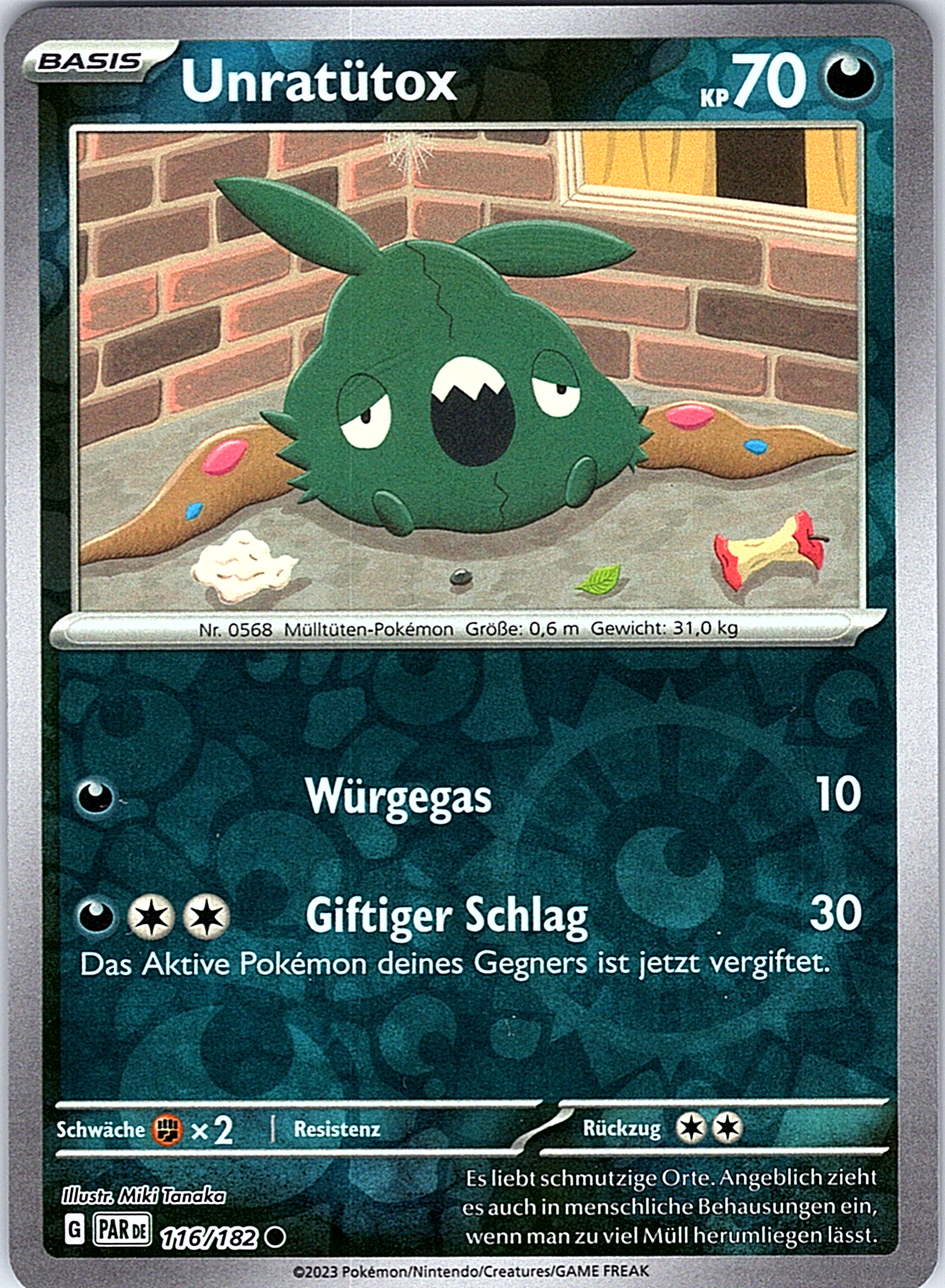 Unratütox #116/182 — Schwert & Schild – Basis (German)