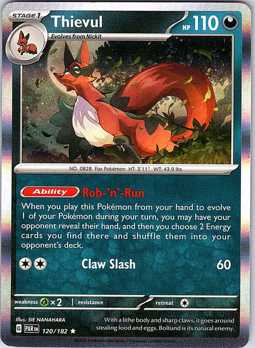 Thievul #120/182 — Sword & Shield