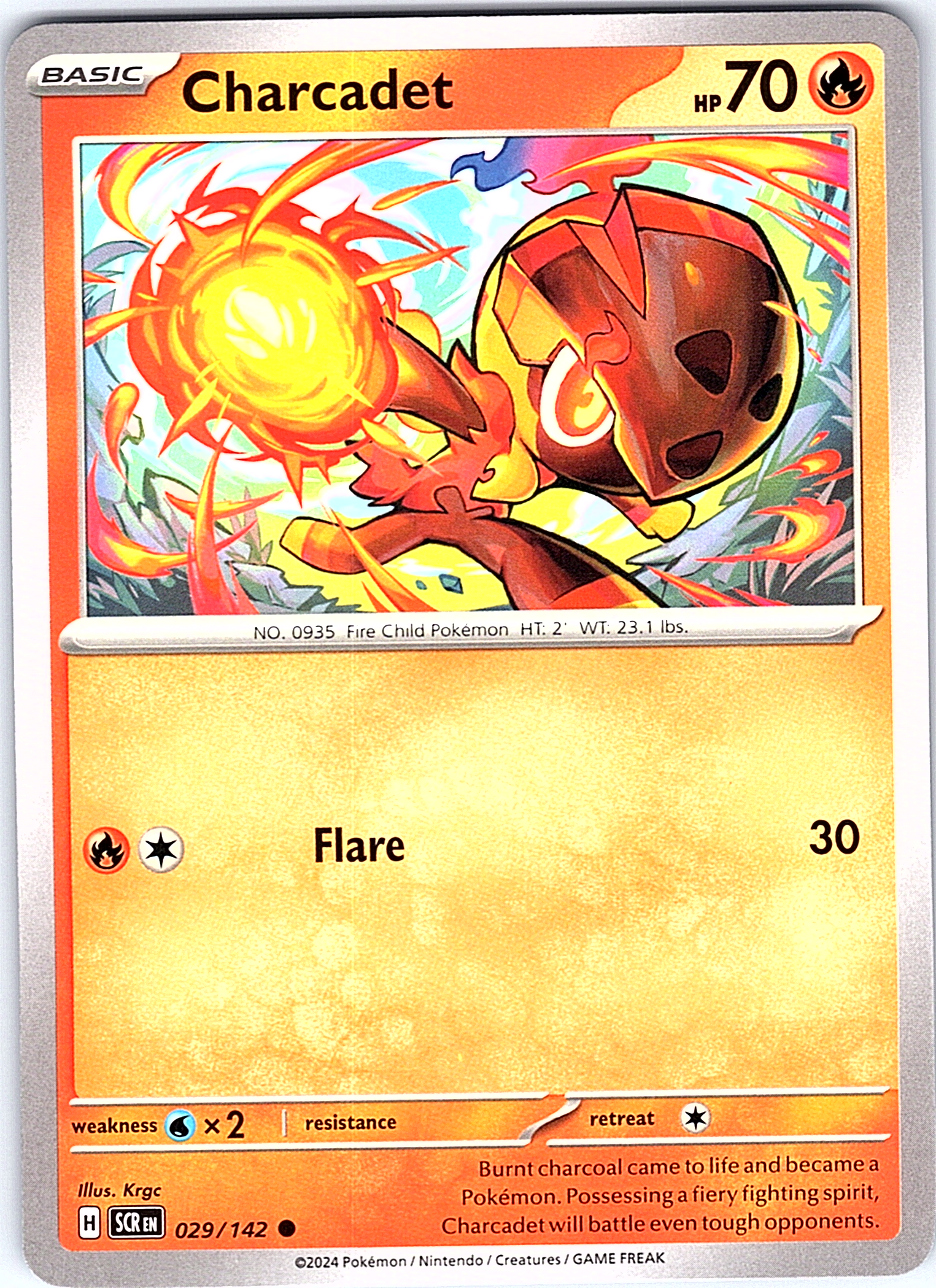 Charcadet #029/142 — Scarlet & Violet