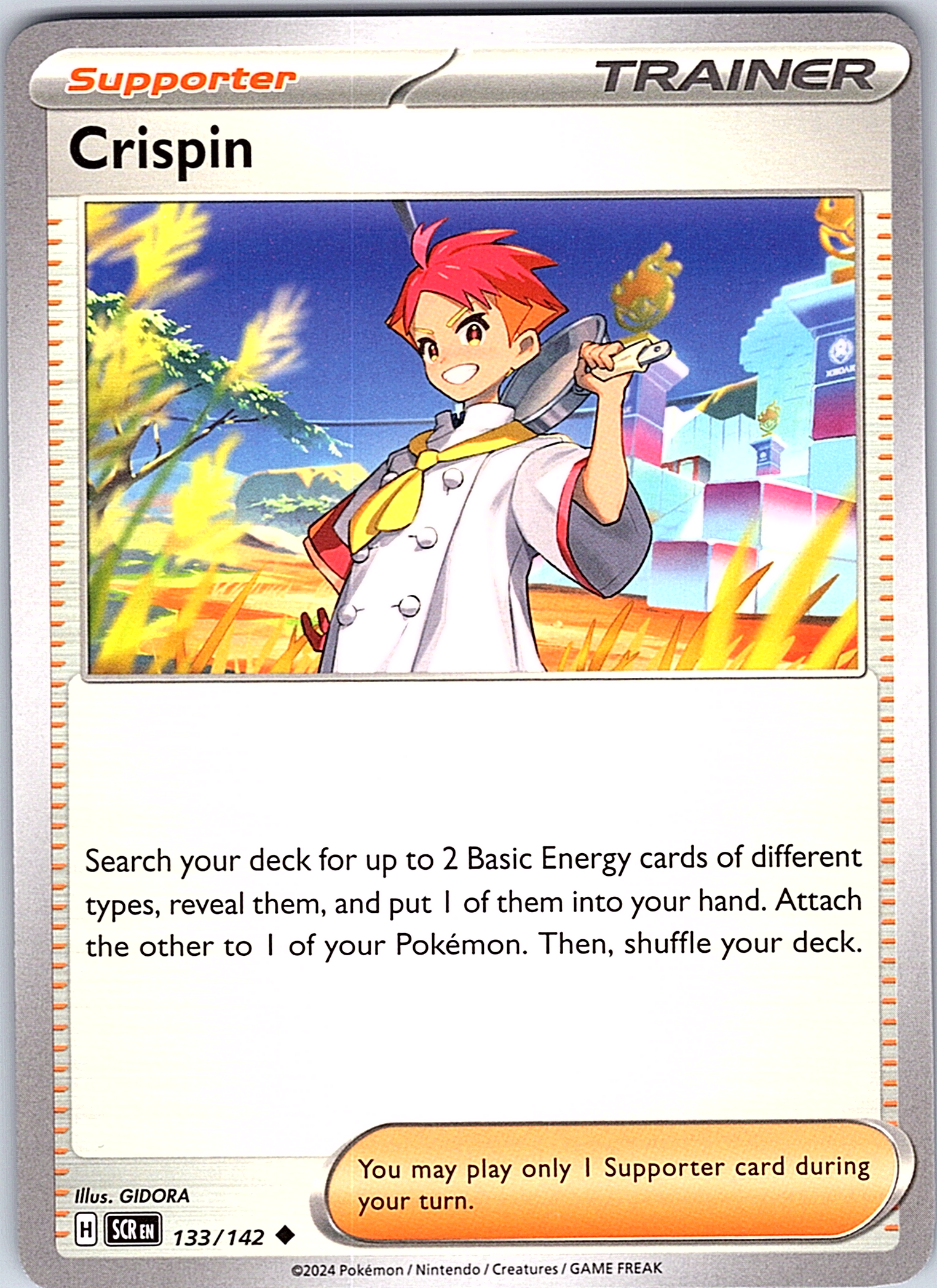 Crispin #133/142 — Scarlet & Violet