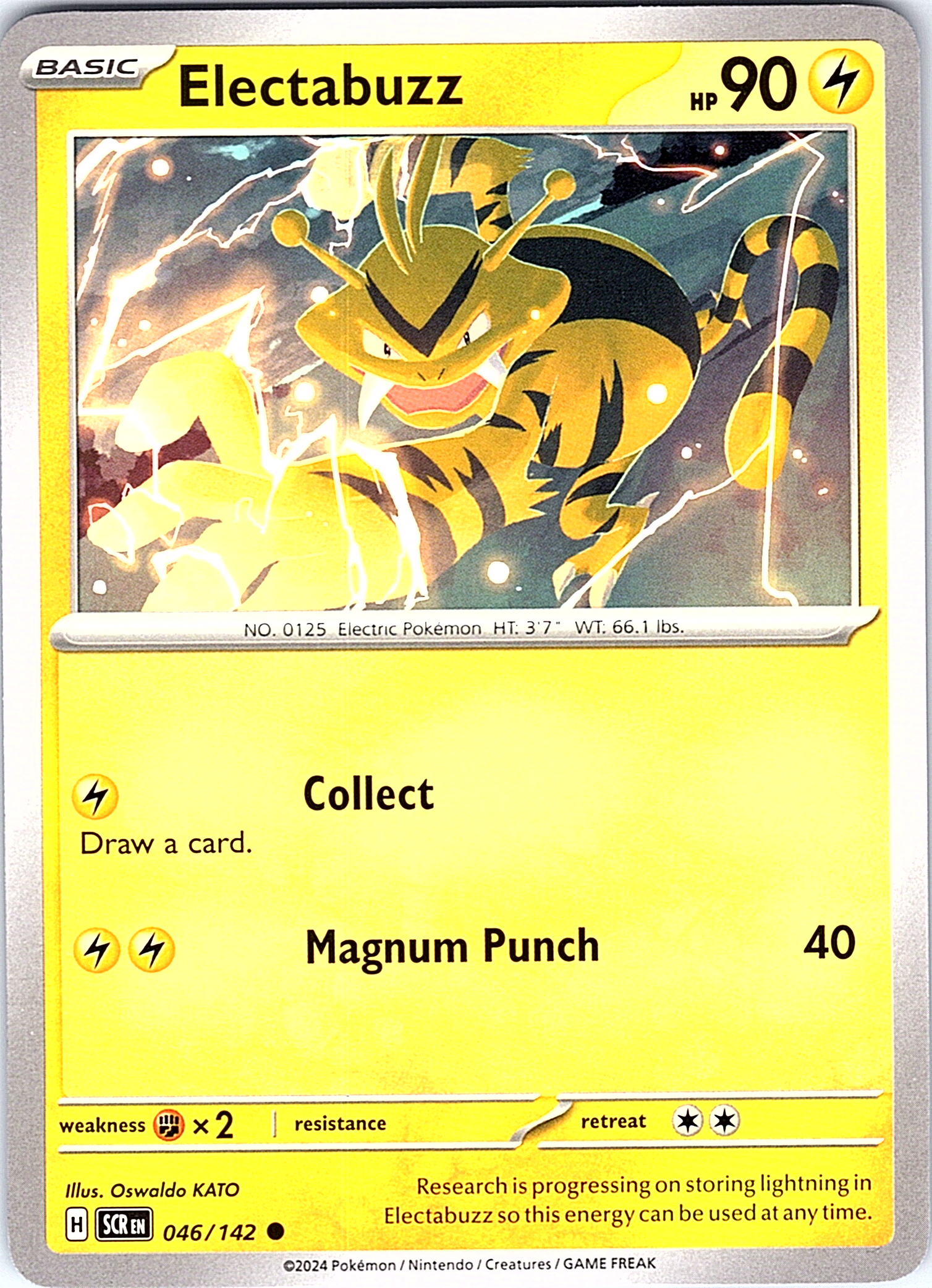 Electabuzz #046/142 — Scarlet & Violet