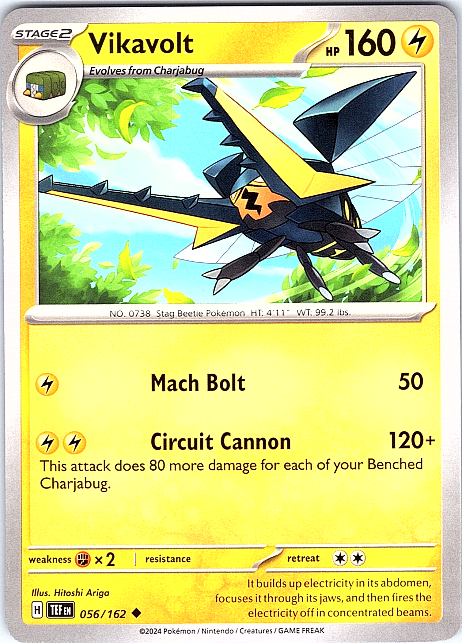 Vikavolt #056/162 — Scarlet & Violet