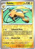 Raichu #052/162 — Scarlet & Violet