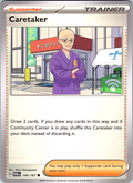 Caretaker #144/167 — Pokémon TCG: Scarlet & Violet—Paradox Rift
