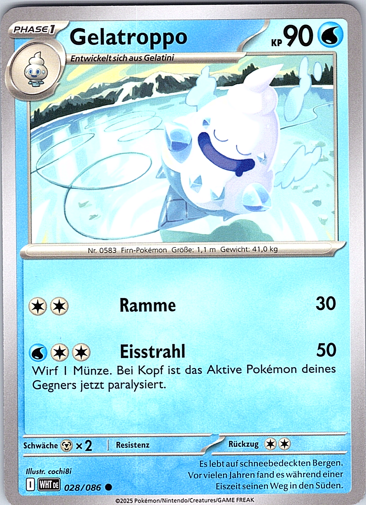 Gelatropo #028/086 — name (German)