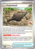 Antikes Federfossil #079/086 — Wunder der Zeit (German)