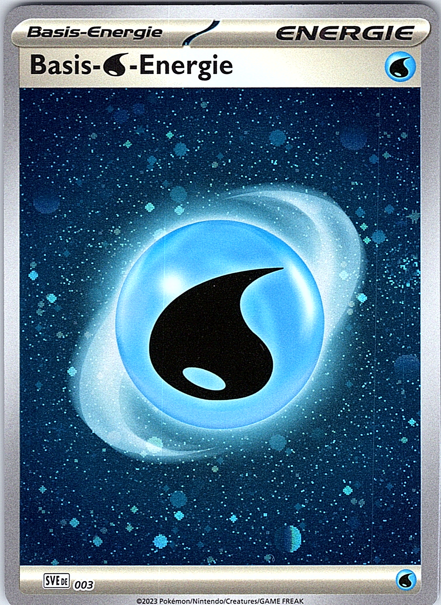 Water Energy #003/003 — Schillernde Pokémon (German)