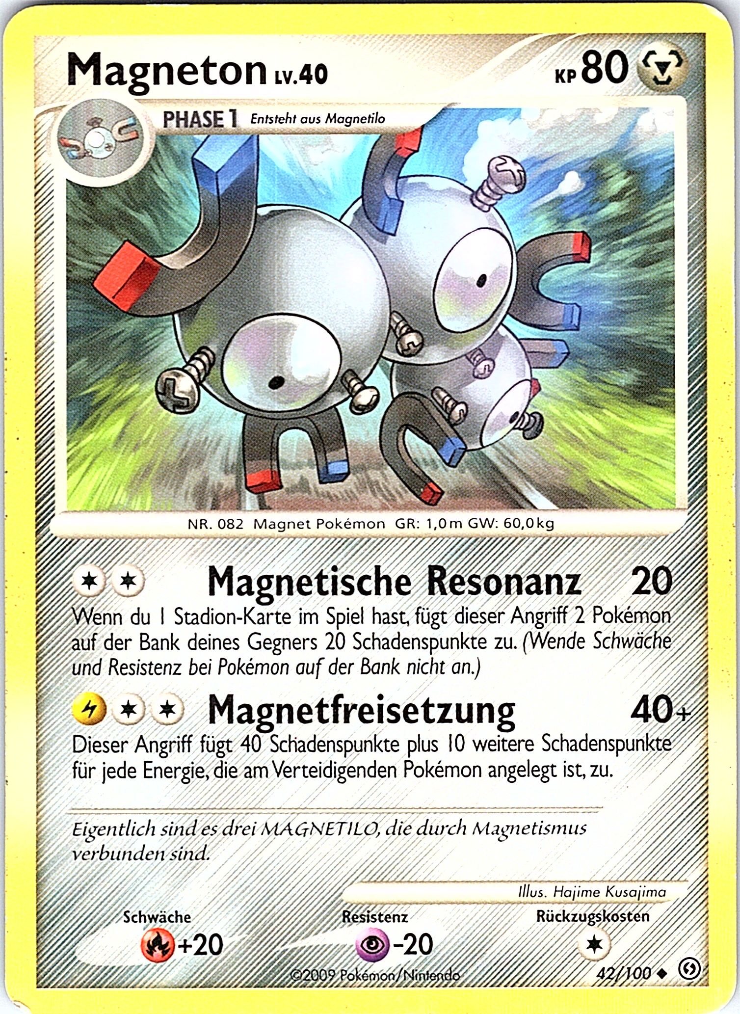 Magneton #42/100 — Great Encounters (German)