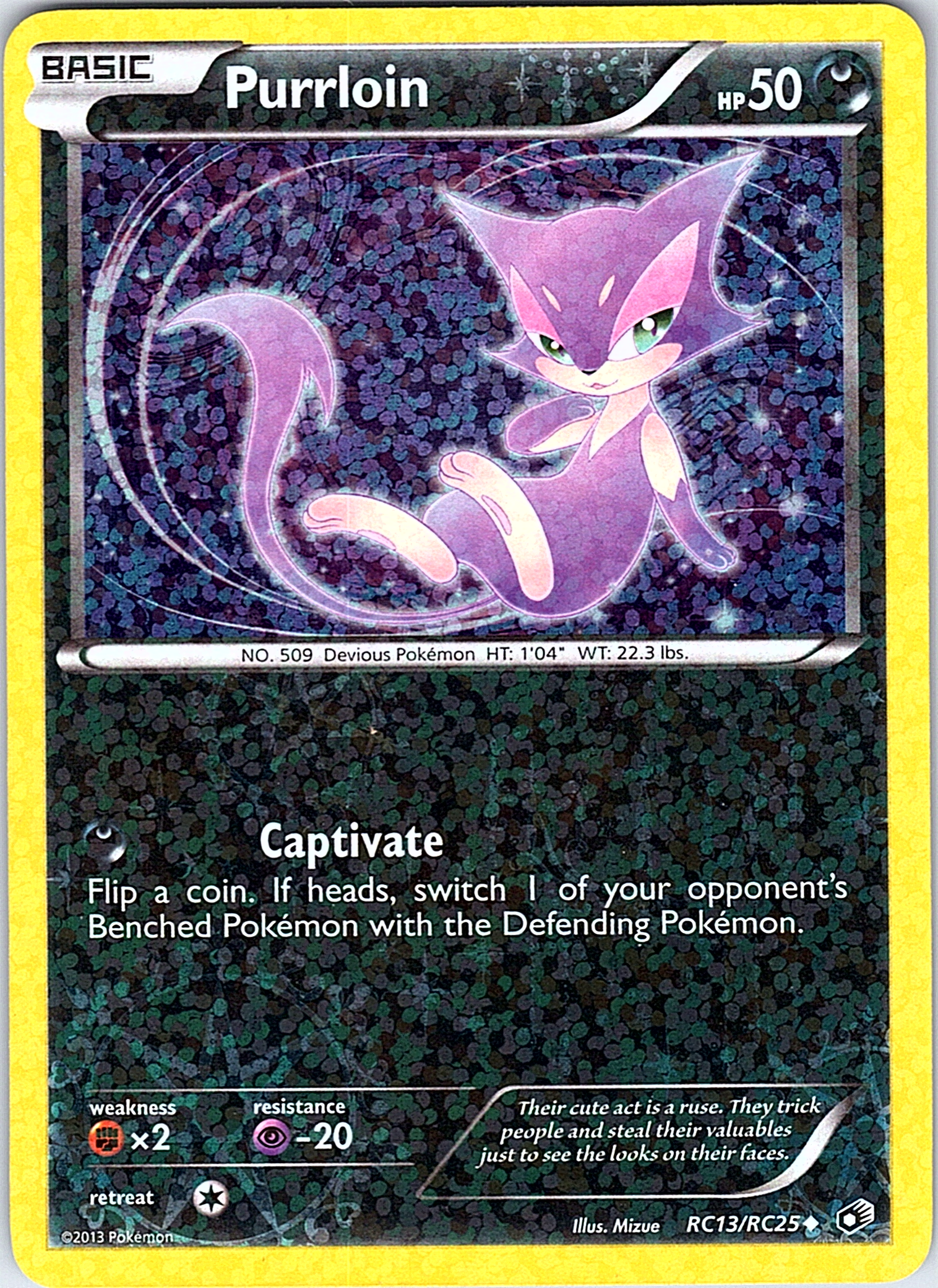 Purrloin #RC13/RC25 — Black & White: Legendary Treasures