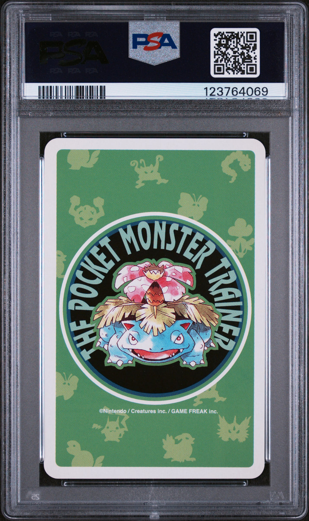 CHARMANDER PSA 10 — back