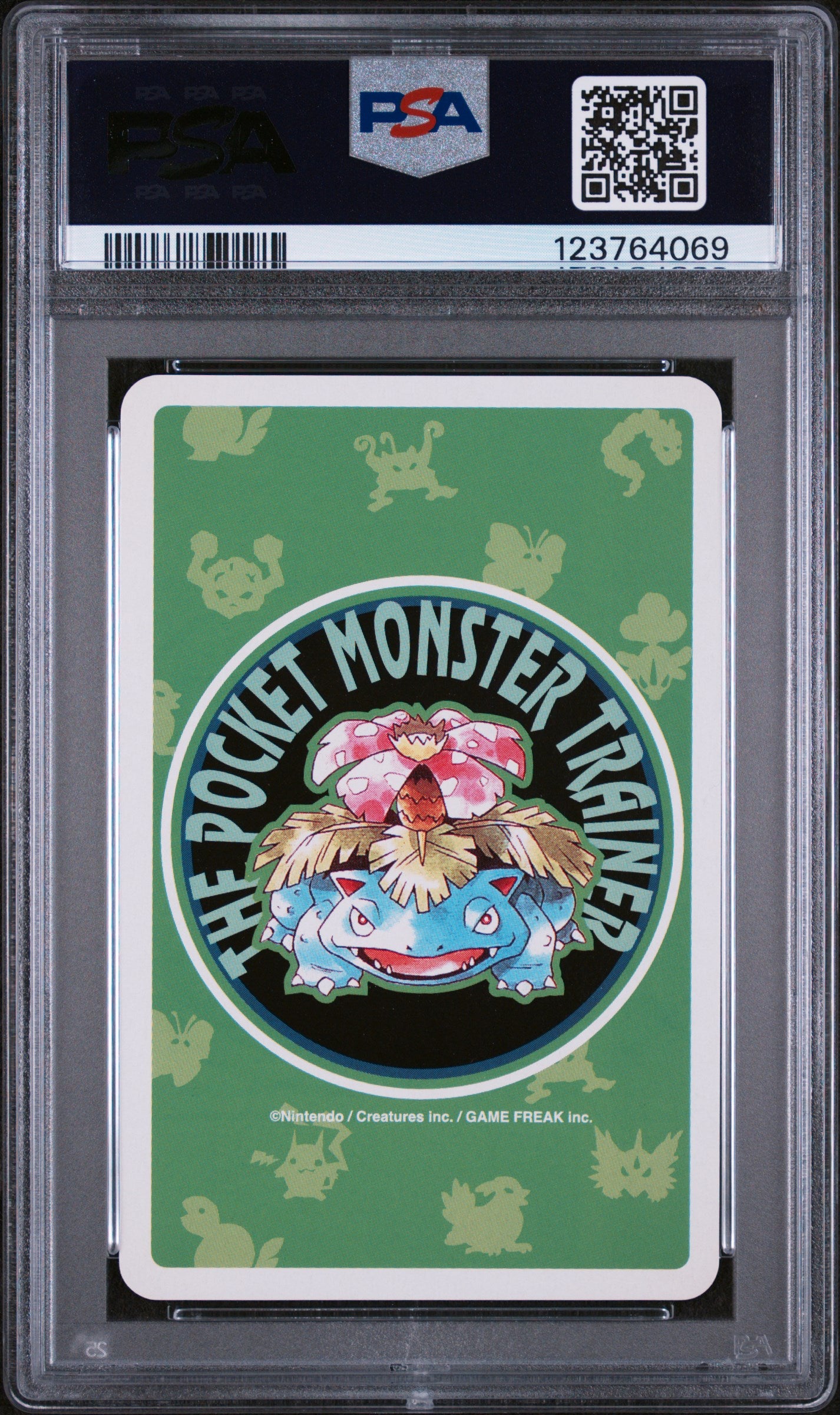 CHARMANDER PSA 10 — back