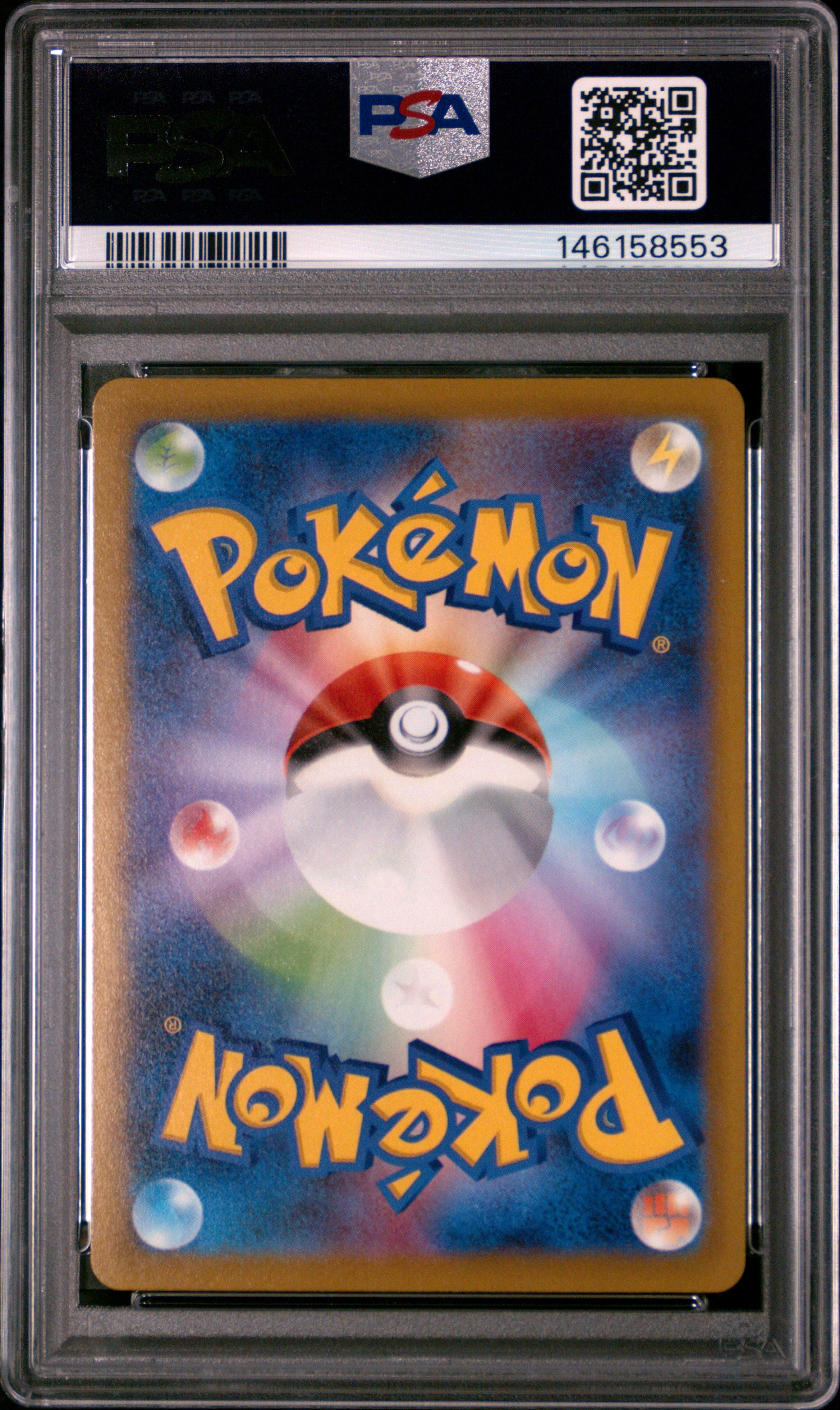 FA/PIKACHU PSA 10 — back