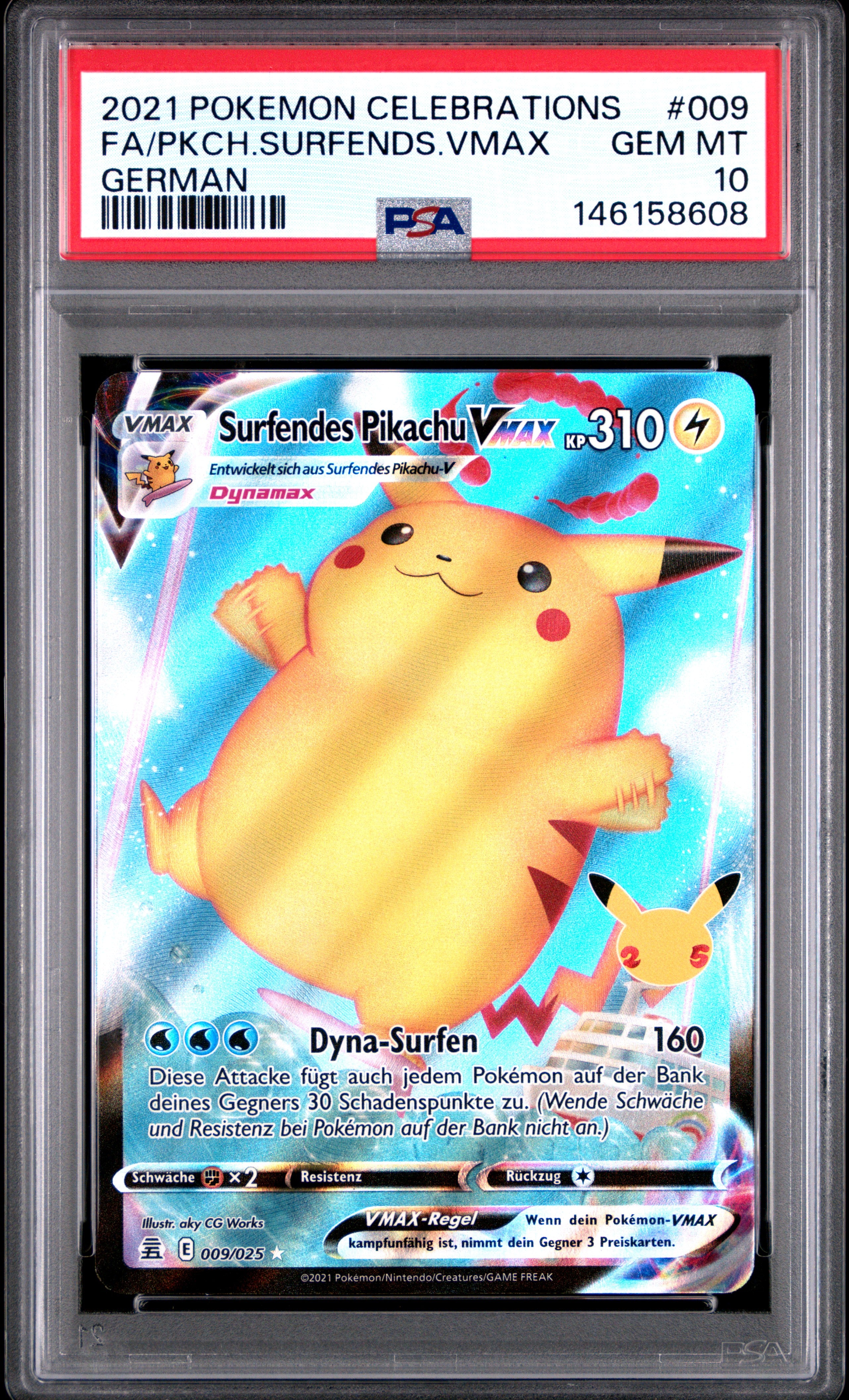 FA/PKCH.SURFENDS.VMAX PSA 10 — front