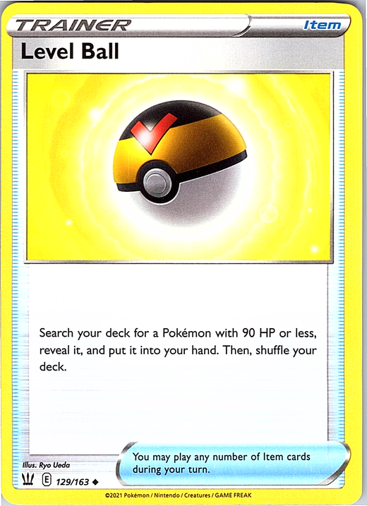 Level Ball #129/163 — Battle Styles