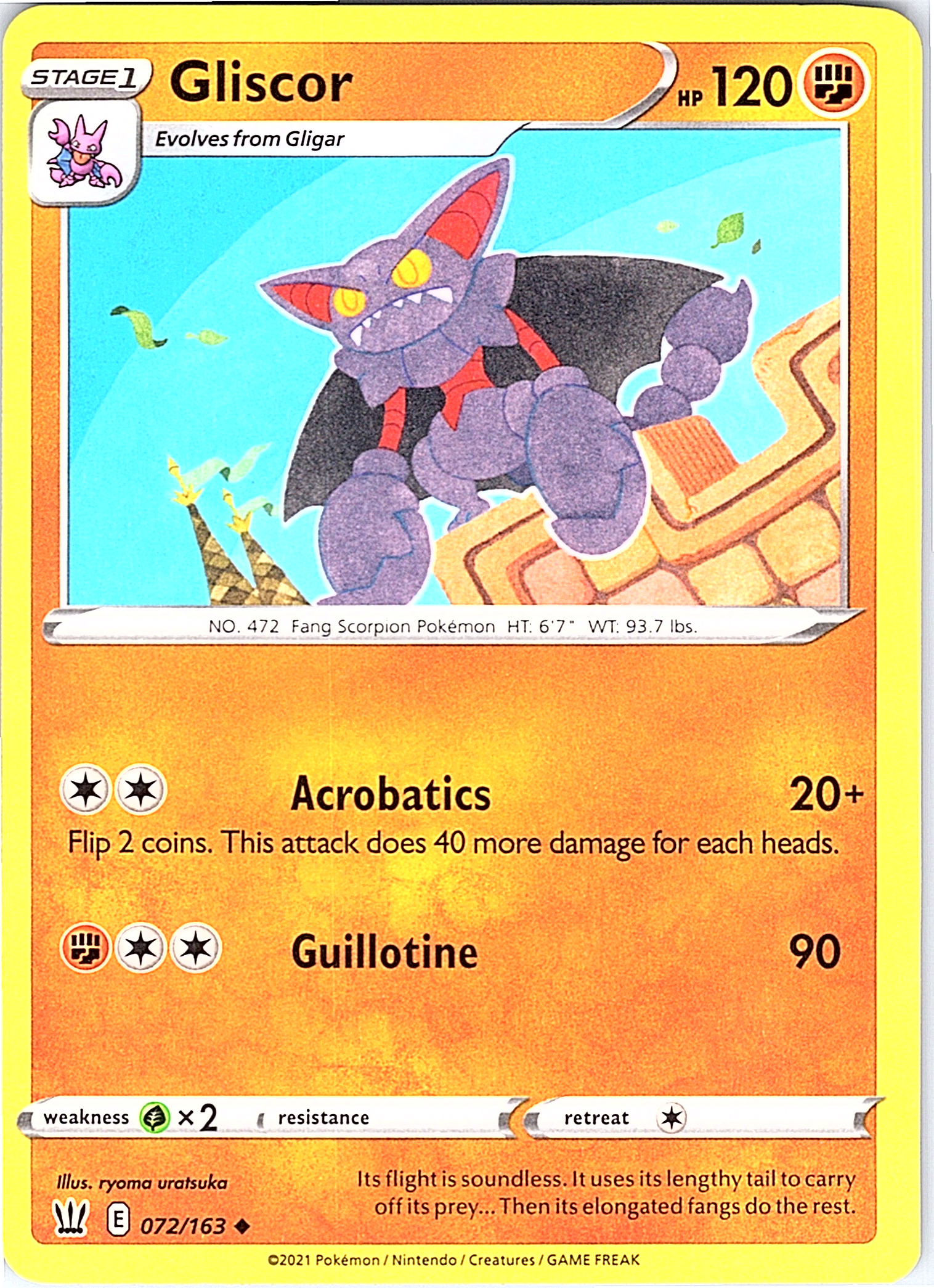 Gligor #072/163 — Vivid Voltage