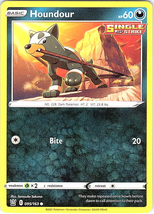 Houndour #095/163 — Battle Styles