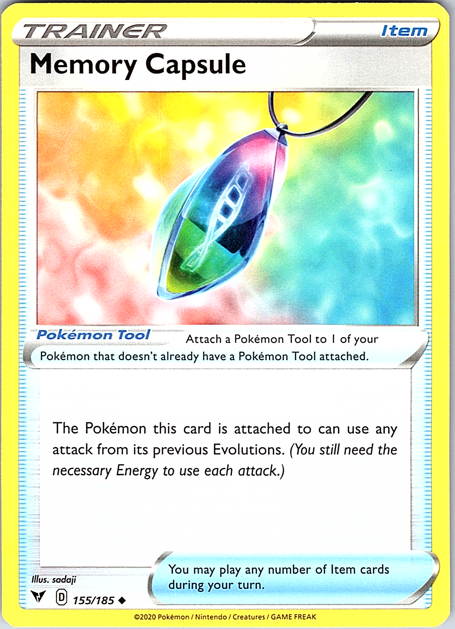Memory Capsule #155/185 — Vivid Voltage