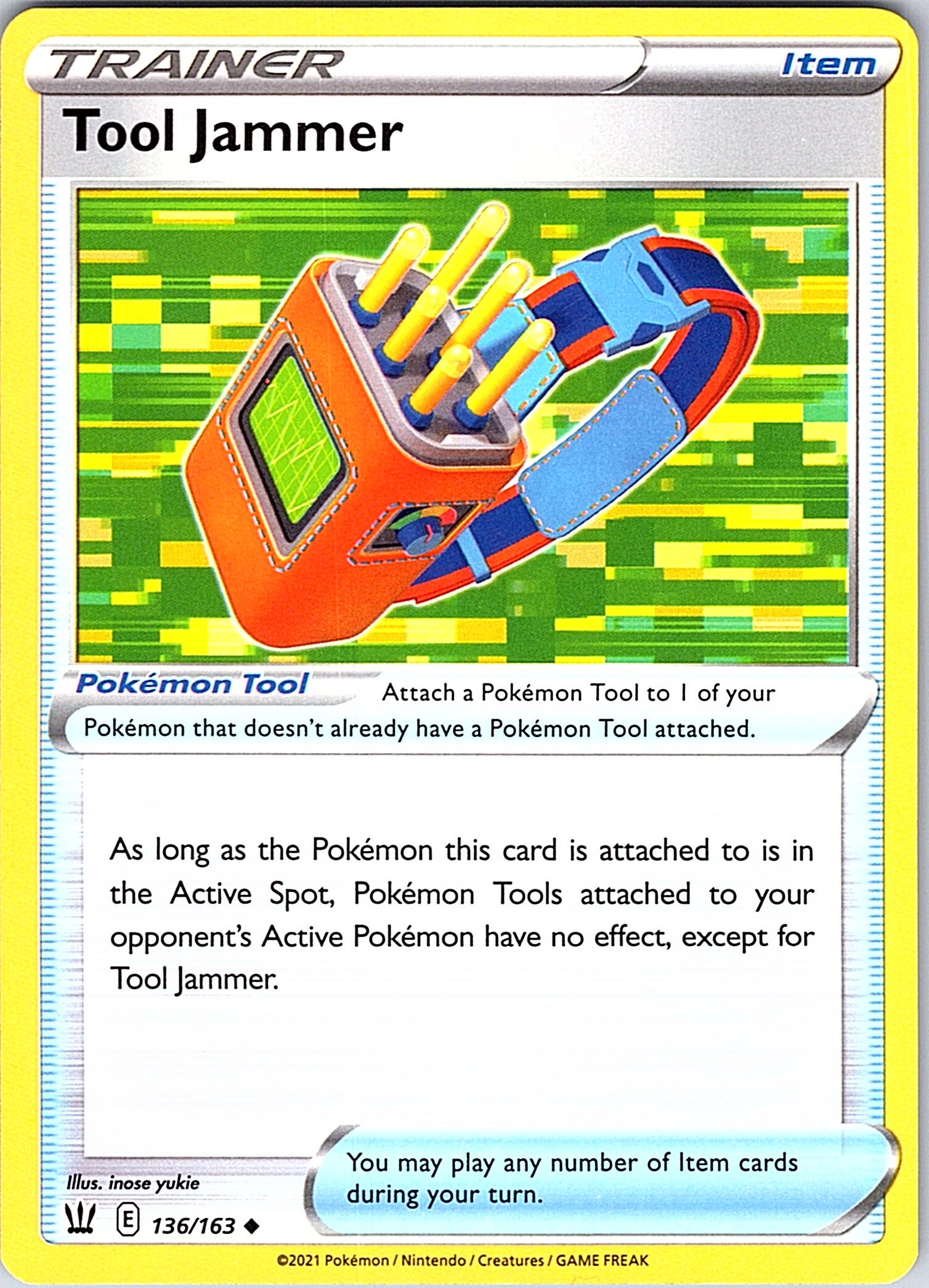 Tool Jammer #136/163 — Battle Styles