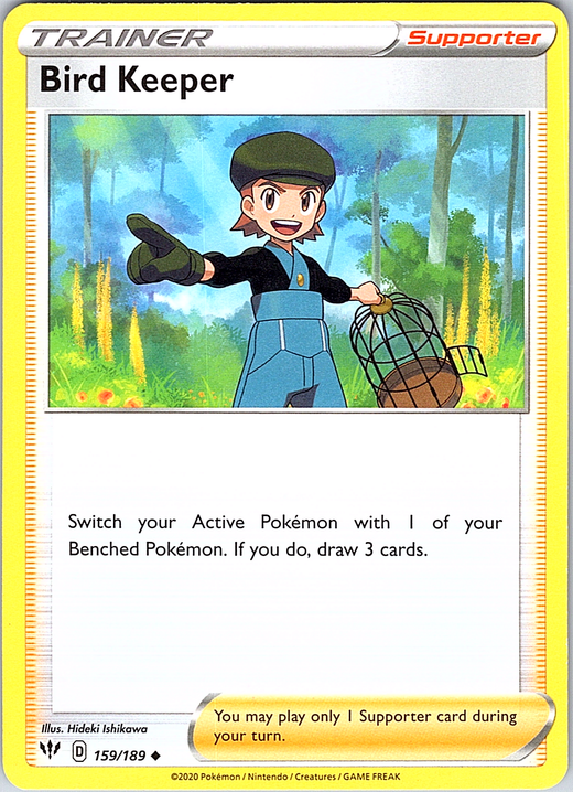 Bird Keeper #159/189 — Sword & Shield