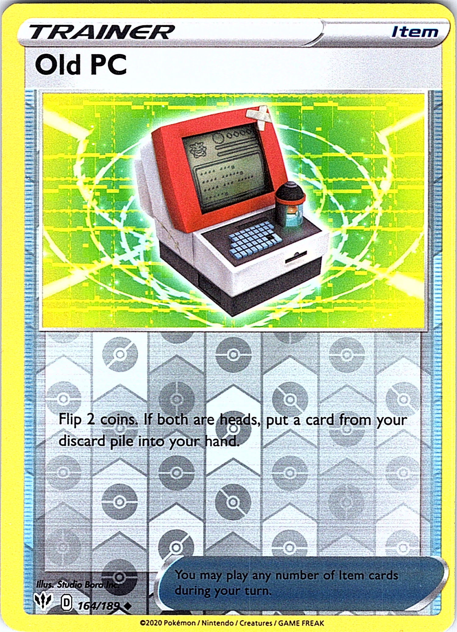 Old PC #168/189 — Sword & Shield