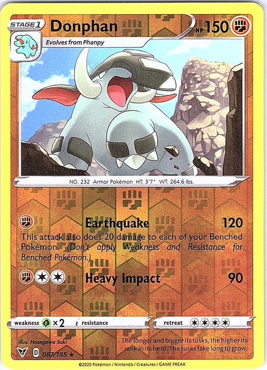 Donphan #087/185 — Vivid Voltage