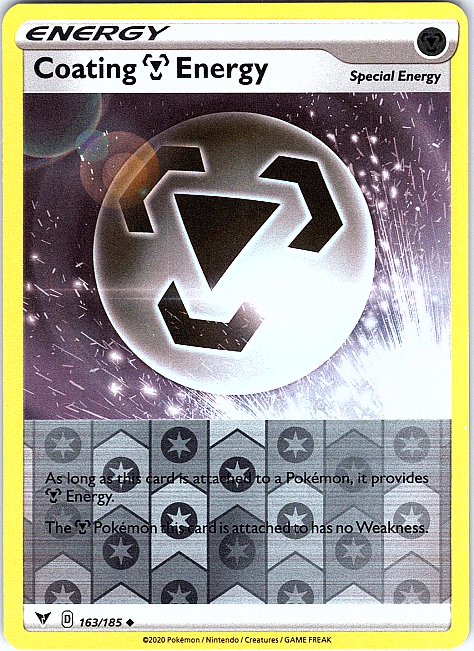 Coating Energy #163/185 — Sword & Shield