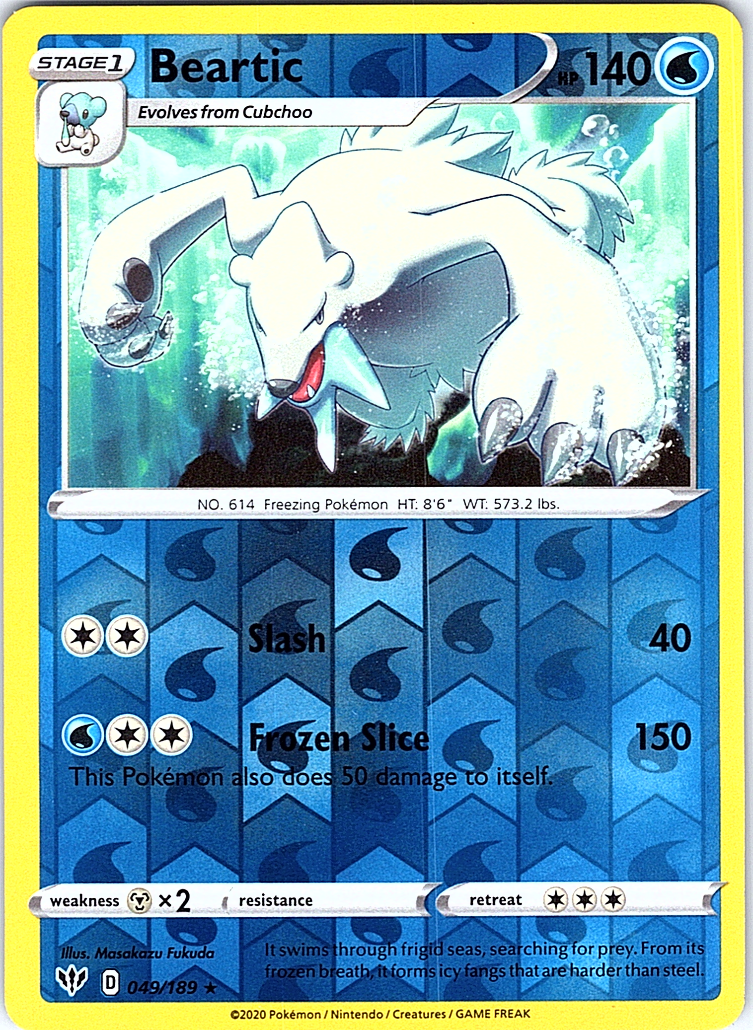 Beartic #049/189 — Vivid Voltage